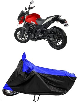 Mdstar Two Wheeler Cover for Mahindra(Mojo UT 300, Blue)