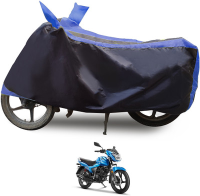 Euro Care Waterproof Two Wheeler Cover for TVS(Victor GLX, Blue)