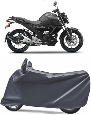 V VINTON Two Wheeler Cover for Yamaha(FZ-S FI, Grey)