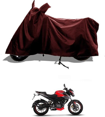 AASHTIK MART Two Wheeler Cover for Bajaj(Pulsar 200 NS DTS-i, Maroon)