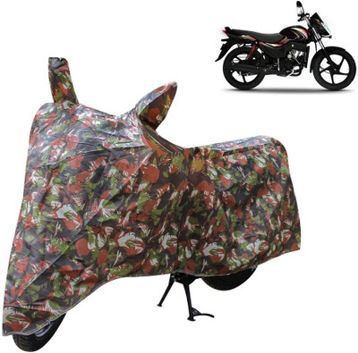 HMS Two Wheeler Cover for Mahindra(Pantero, Multicolor)