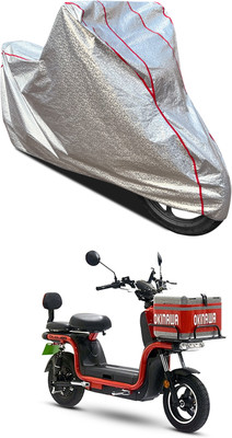 GOSHIV-car and bike accessories Waterproof Two Wheeler Cover for Okinawa(Silver)