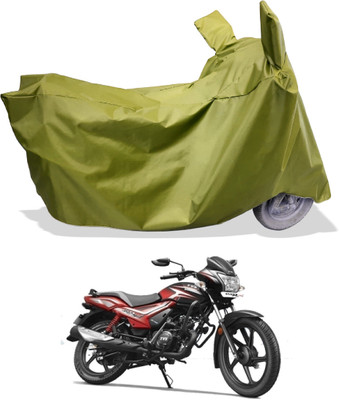 Amexride Two Wheeler Cover for TVS(Star City Plus, Maroon)