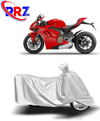 RRZ Waterproof Two Wheeler Cover for Ducati(Panigale, White)