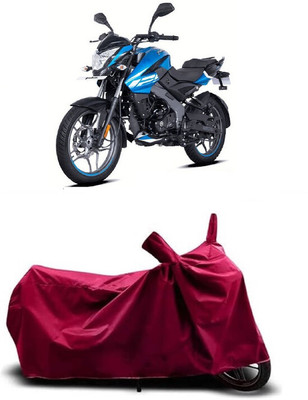 Coxtor Waterproof Two Wheeler Cover for Bajaj(Pulsar NS125 BS6, Maroon)