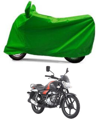 Furious3D Two Wheeler Cover for Bajaj(V12, Green)