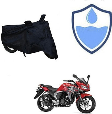 DeepShakshi AUTOMOTIVE Waterproof Two Wheeler Cover for Yamaha(Fazer, Black)