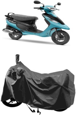 SUGASHRI Waterproof Two Wheeler Cover for TVS(Scooty Pep+ BS6, Grey)