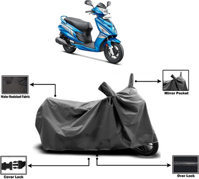Amexride Two Wheeler Cover for Hero(Maestro Edge, Grey)