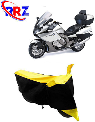 RRZ Waterproof Two Wheeler Cover for BMW(K 1600, Black, Yellow)