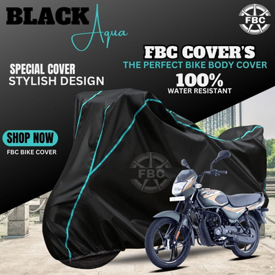 AUTOCAD Waterproof Two Wheeler Cover for Bajaj(CT100, Black)