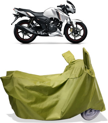 Amexride Two Wheeler Cover for TVS(Apache 150, Maroon)