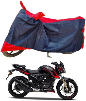 MMSSTAR Waterproof Two Wheeler Cover for TVS(Apache RTR 200 4V, Red, Blue)