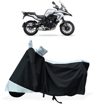 Tricway Two Wheeler Cover for Benelli(TRK 502, White)