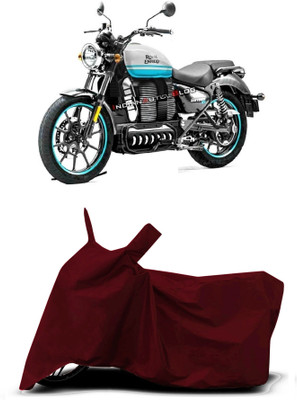 VESMEI Two Wheeler Cover for Royal Enfield(Maestro Electric, Red)