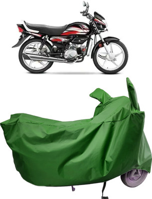Amexride Two Wheeler Cover for Hero(HF Deluxe BS6, Maroon)