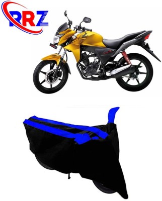 RRZ Waterproof Two Wheeler Cover for Honda(CB Twister, Black, Blue)