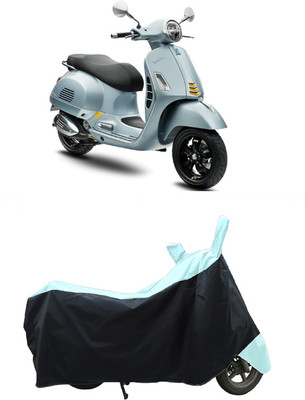 Coxtor Waterproof Two Wheeler Cover for Vespa(GTS Super 300, White)