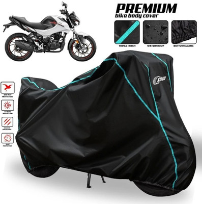 AutoGalaxy Waterproof Two Wheeler Cover for Hero(Xtreme, Black, Blue, Multicolor)