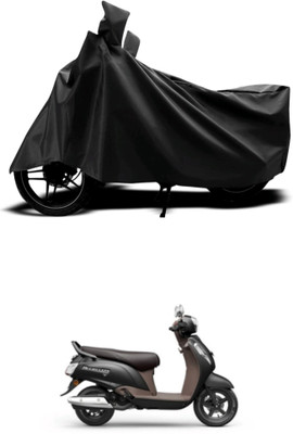 WMIZEXA Waterproof Two Wheeler Cover for Suzuki(New Access 125, Black)