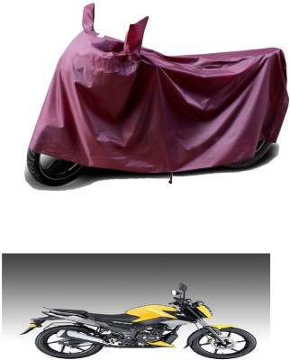 APNEK Waterproof Two Wheeler Cover for TVS(Raider, Maroon)