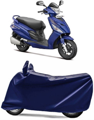 NMJ Waterproof Two Wheeler Cover for Hero(Maestro Edge, Blue)
