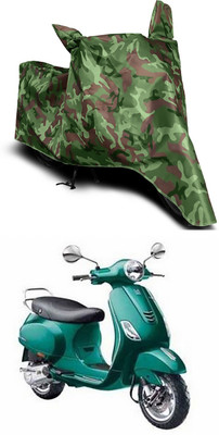 Mdstar Waterproof Two Wheeler Cover for Piaggio(Vespa VXL, Multicolor)
