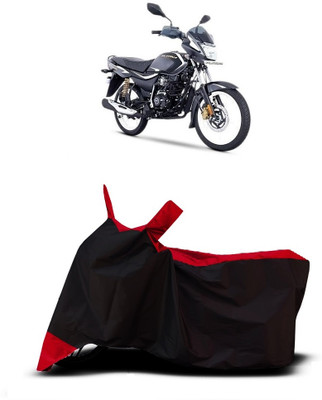 VESMEI Two Wheeler Cover for Bajaj(Platina 110 H-Gear BS6, Red)