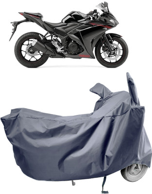 Amexride Two Wheeler Cover for Yamaha(YZF R25, Grey)