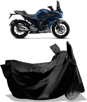 Amexride Two Wheeler Cover for Yamaha(Fazer 25 BS6, Black)