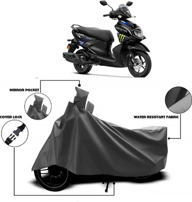 MMSSTAR Waterproof Two Wheeler Cover for Yamaha(RayZR 125, Grey)