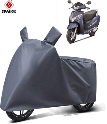 Spaiko Two Wheeler Cover for Honda(Activa 125, Grey)