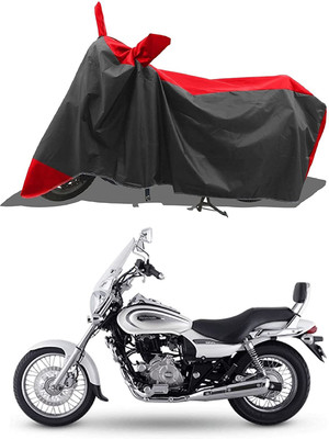 AASHTIK MART Two Wheeler Cover for Bajaj(Avenger Cruise 220 BS6, Red)