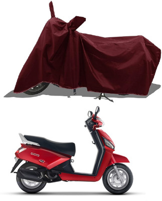 AESTRYD Two Wheeler Cover for Yamaha(Gladiator SS, Maroon)