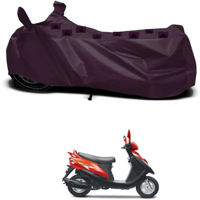 ZEDTEEK Waterproof Two Wheeler Cover for Mahindra(Flyte, Black)