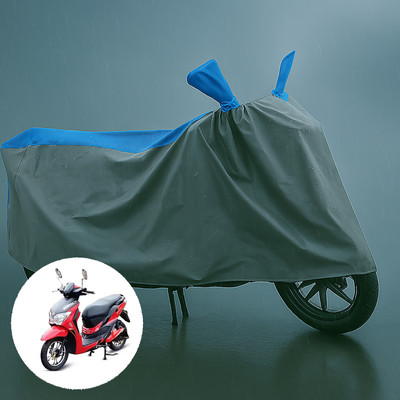 CODOKI Waterproof Two Wheeler Cover for Hero(Electric Dash, Grey, Blue)