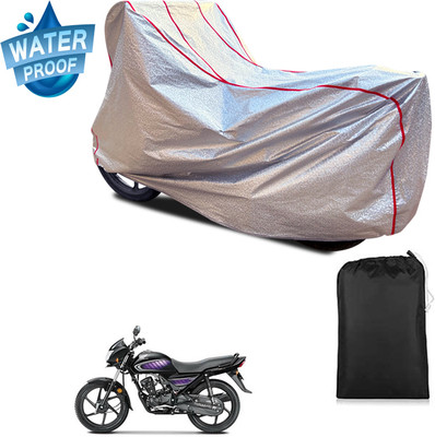 PAGORA Waterproof Two Wheeler Cover for Honda(Dream Neo, Silver)