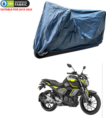 PAGORA Waterproof Two Wheeler Cover for Yamaha(FZ S V3, Blue)