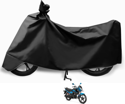 Euro Care Waterproof Two Wheeler Cover for Hero(Splendor iSmart 110, Black)