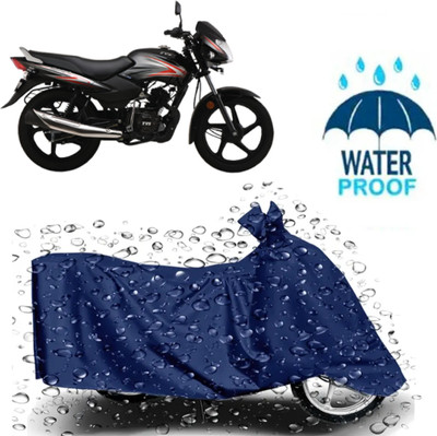 TENNYCER Waterproof Two Wheeler Cover for TVS(Sport, Blue)