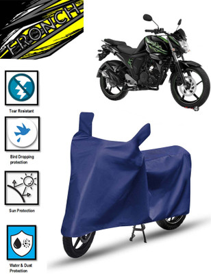 FRONCH Waterproof Two Wheeler Cover for Yamaha(FZ-S FI, Blue)
