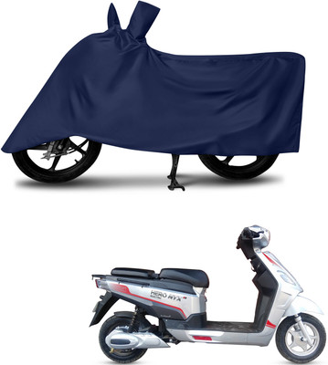DeepShakshi AUTOMOTIVE Waterproof Two Wheeler Cover for Hero(Electric NYX e5, Blue)