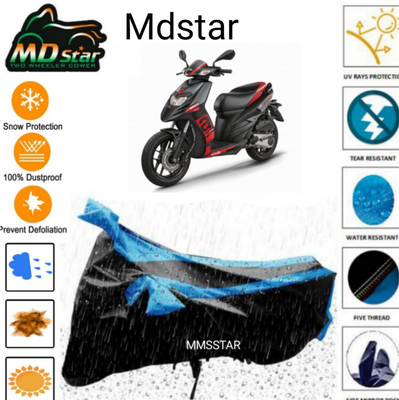 Mdstar Waterproof Two Wheeler Cover for Mahindra(Rodeo, Blue)