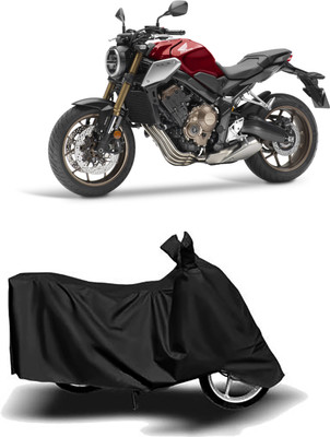 starmick Waterproof Two Wheeler Cover for Honda(CBR650R, Black)
