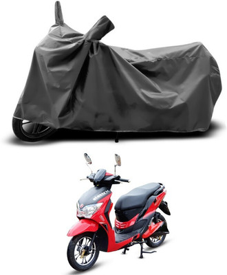 DeepShakshi AUTOMOTIVE Two Wheeler Cover for Hero(Electric Cruz, Grey)