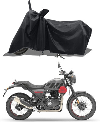 KANISHA ENTERPRISES Waterproof Two Wheeler Cover for Royal Enfield(Scrambler, Black)