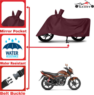 AASHTIK MART Two Wheeler Cover for Honda(Livo, Maroon)