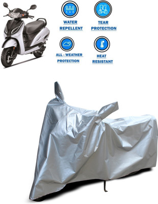 CODOKI Waterproof Two Wheeler Cover for Honda(Activa 5G, Silver)