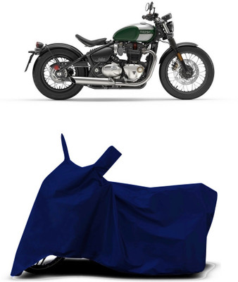 VESMEI Two Wheeler Cover for Triumph(Bonneville Bobber BS6, Blue)