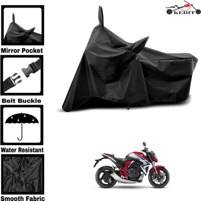 KEDIT Two Wheeler Cover for Honda(CB 1000R, Black)